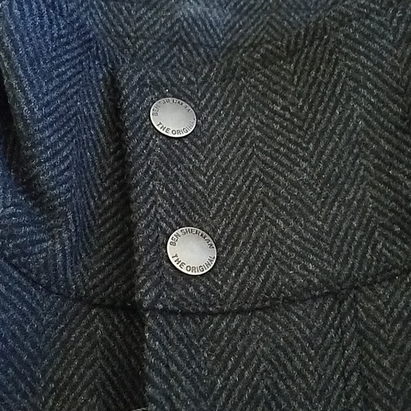 Men's Wool Coat - Picture 5 of 6